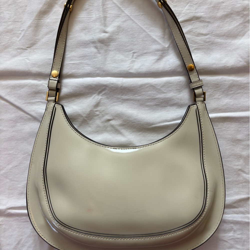 Tory Burch Cream Hobo Bag - Picture 9 of 11